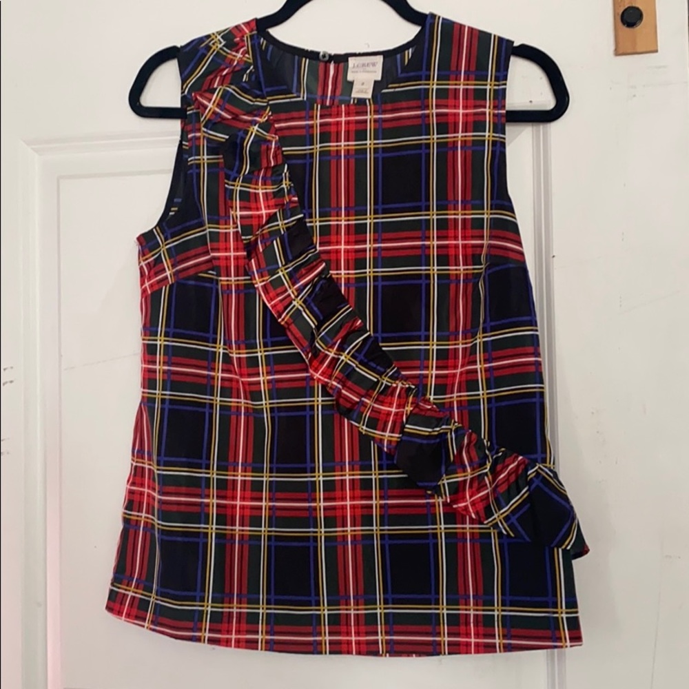 J. Crew ruffle top